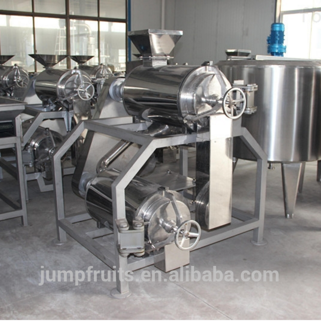 Complete plan unit of industrial tomato puree processing machine