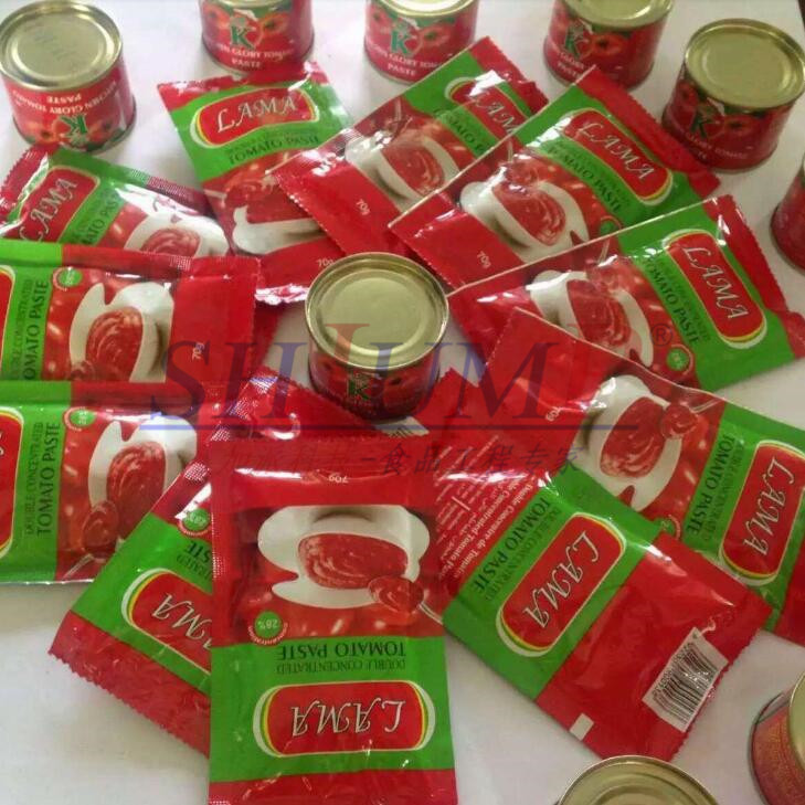 70g-4.5KG export quality good price Xinjiang manufactured canned/tins tomato paste