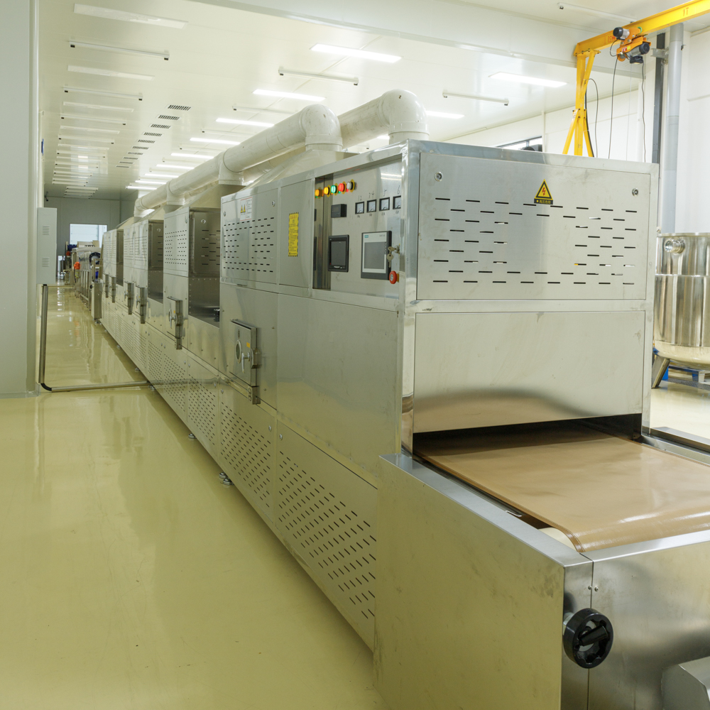 Microwave drying and sterilization equipment/machine