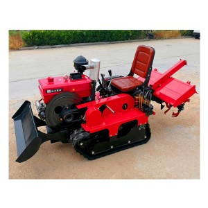 Multifunctional Cultivating Machine 25-35 Horsepower Crawler Rotary Tiller Soil Loosening And Weeding Machine
