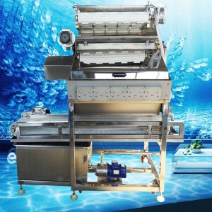 Factory Direct Sales Customized Commercial Prawn Peeling Line Automatic Shrimp Peeling Equipment Shrimp Peeling Machine