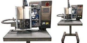 BIB Single And Double Head Aseptic Filling Machine For Liquid Sauce Jam Cream Pulp Aseptic Bag In Box And Drum