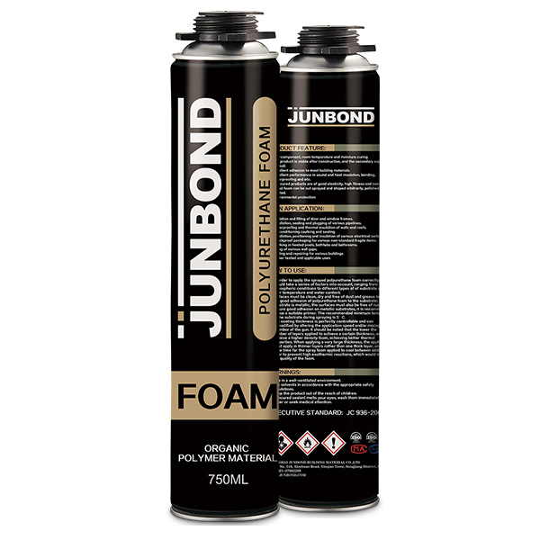 Junbond No Odor 750ML Polyurethane Foam For Building