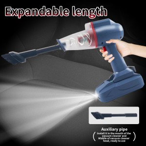 OEM Manufacturer New Design Household Portable Handle Vacuum Cleaner Waterproof Rechargeable Home Air Blowing Gun Car Wireless Cordless Air Duster Cleaner