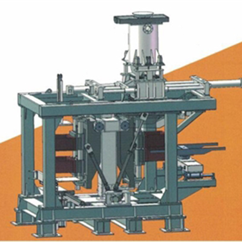 JN-AMFS Double Station Vertical Sand Shooting Horizontal Parting molding machine