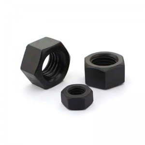 Good Quality Nut - Carbon Steel Black DIN934 Hex Nut  – Juntian
