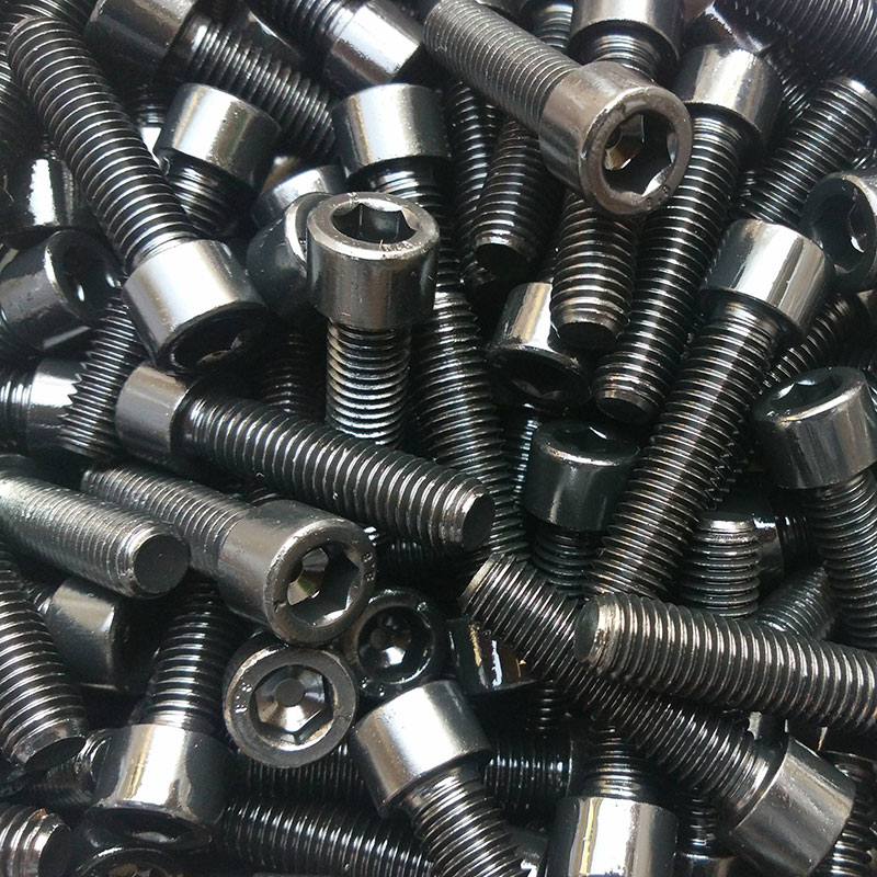 Black grade 12.9 DIN 912 Cylindrical Socket cap screw/Allen bolt
