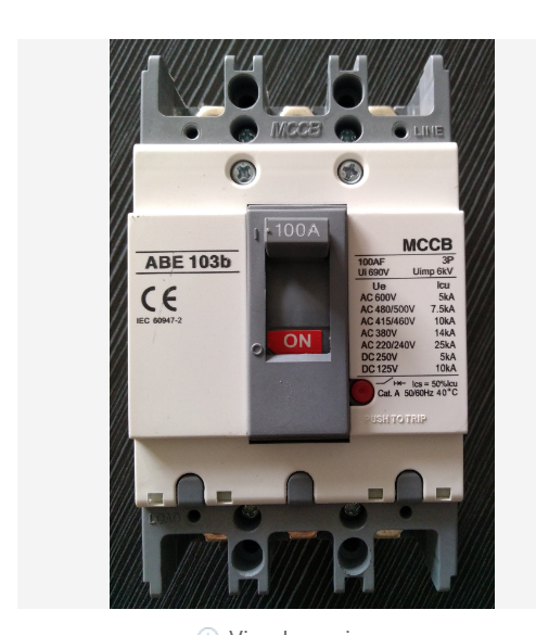 Adjustable Low Voltage Molded Case Circuit Breaker/MCCB bbc Featured Image