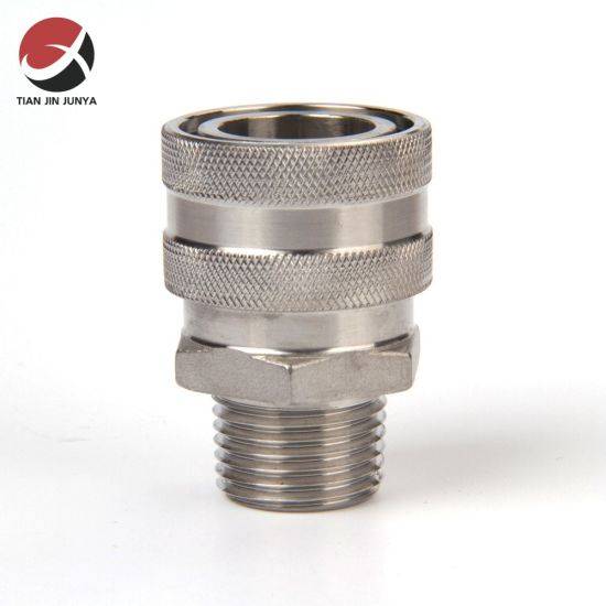 New Fashion Design for Door Fitting Hardware - OEM Supplier Customized Sanitary Stainless Steel 304 Quick Disconnect 1/2" Mptx Female Socket Homebrew Hardware Used in Toilet/Bathroom/Plumbing...