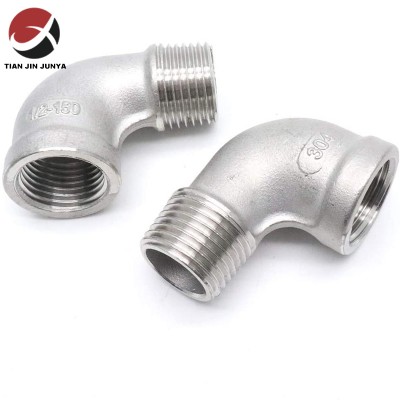 3/4″ Stainless Steel 90 Degree Male/ Female Thread Elbow Pipe Fitting M/F