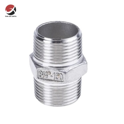 Manufacture Direct Pipe Fittings-Stainless Steel Hexagon Nipple for Pipes, Tubes, Plumbing System