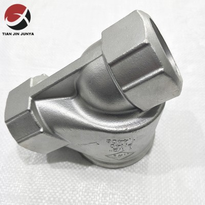 Junya casting Lost Wax Casting Stainless steel fitting 304 316 customized parts China manufacturer Valve Body Filter Parts