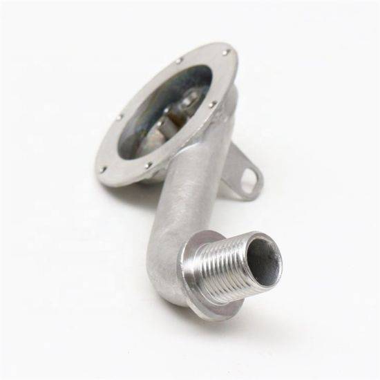 Lost Wax Casting and Precision CNC Machining Exhaust Manifold Part Stainless Steel Marine Manifold