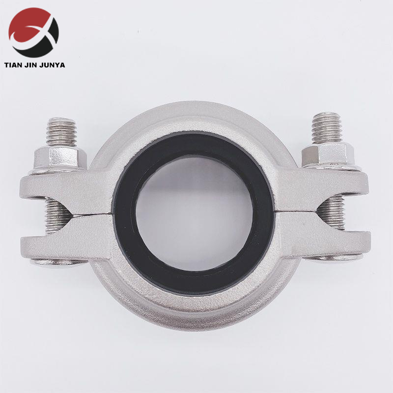 Factory directly supply Plumbing Pipe Cap - Sanitary Stainless Steel 304/316 Flexible Grooved Connector/Fastener/Coupling/Pipe Clamp Pipe Fitting. Bathroom/Toilet/Kitchen/Sink/Fire Protection Fitt...
