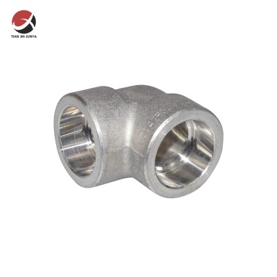 Manufacturer Direct Investment Casting/Lost Wax Casting Stainless Steel 90 Degree Socket Weld Elbow