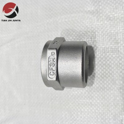 Junya casting OEM Precision Investment Lost Wax Casting Stainless Steel Valve Pipe Fitting Hex Adapter 304 316 Connector