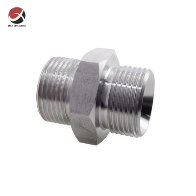 Manufacture Direct Pipe Fittings-Stainless Steel Hexagon Nipple for Pipes, Tubes, Plumbing System
