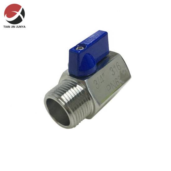 2021 New Style Oil Tanker Valve - Stainless Steel Mini Ball Valve F/M Threaded Ends Pn63 Mini Ball Valve 79 Steps Processing Investment Casting Product for Indoor/Outdoor Plumbing Accessories R...