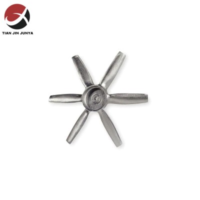 OEM Precision Casting Stainless Steel Machinery Parts Investment Casting Fan Impeller Blades
