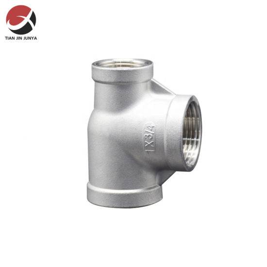 Chinese Professional Stainless Steel Nipple - Stainless Steel Reducing Unequal Tee 304 316 Bsp NPT G BSPT Female Thread Casting Pipe Fitting Connector/ HDPE/ CPVC/  Gi/ Plumbing Fitting Acces...