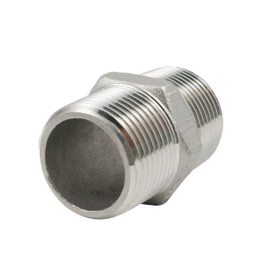 Reliable Supplier Stamping Process Custom Household - 3/4" Male NPT to Ght Male Thread Stainless Steel Nipple Fittings – Junya