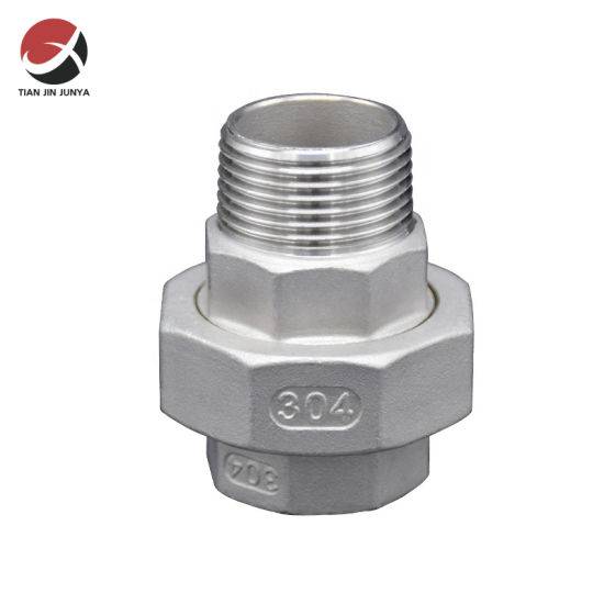 High Quality for Poly Pipe Fittings - Sanitary Grade Connector Stainless Steel 304 316 Bsp NPT G BSPT Threaded Casting Pipe Fittings PPR Male Clamp Union Plumbing Accessories – Junya