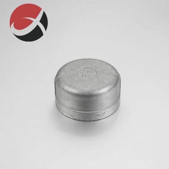 Wholesale Dealers of Water Pipe Fittings - Lost Wax Casting Stainless Steel Metal Female Threaded Fitting Screwed Round Cap Pipe Fitting for Valve Accessories Investment Casting – Junya
