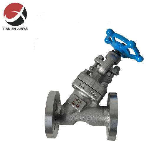 China Manufacturer of 1/4′′ to 4′′ Casting Ss 316 Y-Type Globe Valve Pn16