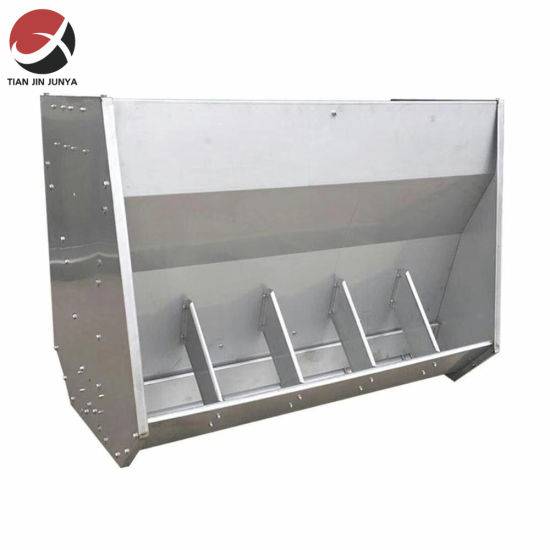 Factory Cheap Hot Sanitary Kitchen Accessories - Good Design of Double Side Stainless Steel 304 316 Pig Sow Feeder for Sale Plastic Pig/Piglet/Sow/Hog/Swine Farm Feeding Feeder – Junya