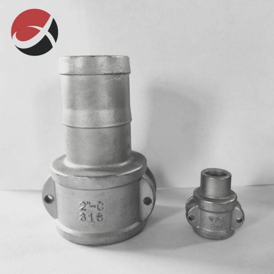 OEM ODM Stainless Steel SS304 316 High Quality Looking for Investment Partner Investment Casting Products for Auto Parts Lost Wax Casting Quick Connector Pipe Fitting
