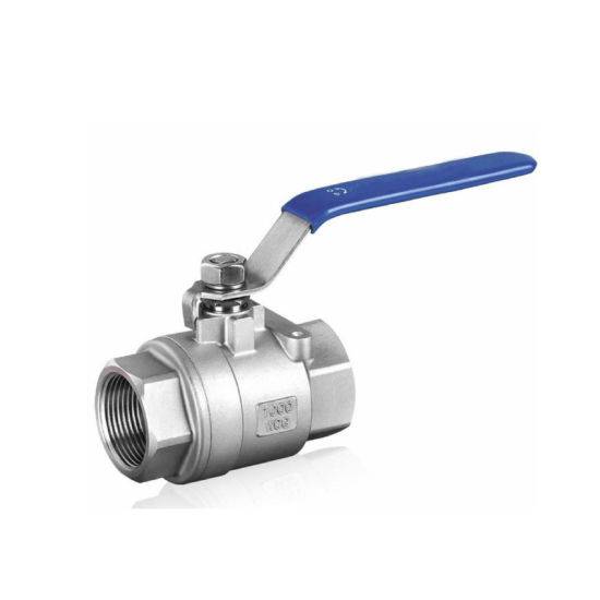 China wholesale Sanitary Control Valve - 4" Inch Investment Casting 2PC Ball Valve Stainless Steel CF8/CF8m 304/316 Female Thread/Screw Ends BSPT NPT DIN2999 – Junya