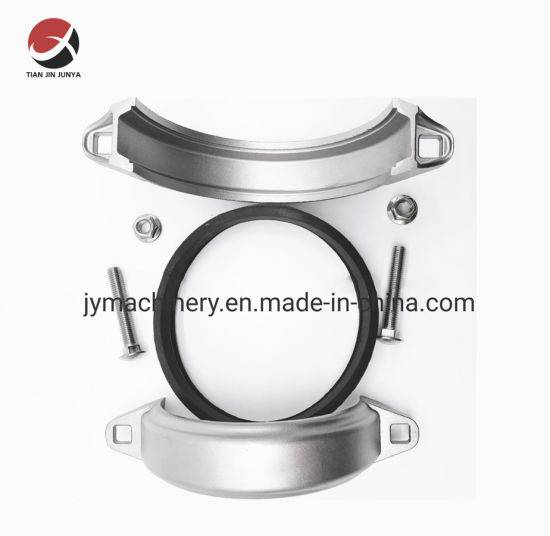 50mm High Quality Factory Direct Stainless Steel SUS/ 304/ 316/ 316L/ Sf8m Compression Type Grooved Fitting Clamp