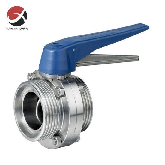 SS304 SS316 Stainless Steel Sanitary Food Manual Clamp Plastic Trigger Handle Butterfly Valve Water Treatment Used in Water Oil Gas Plumbing Accessories