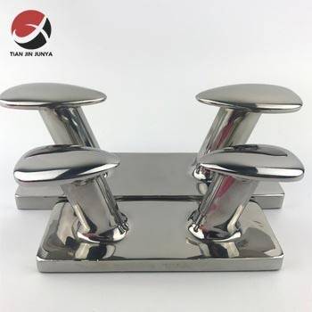 Tianjin OEM Supplier Marine Equipment Stainless Steel 304 316 Horn Bollard Cleat for Sailboat/ Yacht/ Ship/ Boat/ Mosquito Craft Used in Mooring or Ships