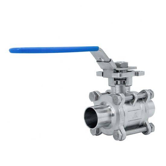 2021 Latest Design Handle Butterfly Sanitary Valve For Fluid Regulation - 11/4" Inch High Quality Factory Direct Sanitary Stainless Steel 3PCS Long Type Butt Weld 3202-S13 Hygienic Full Packa...