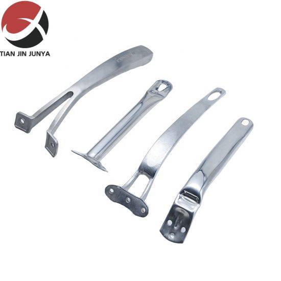 Manufacturer for Precision Casting Actuator - Tianjin Junya Whole Sale Investment Casting Stainless Steel Pan Handle According to Your Drawing – Junya