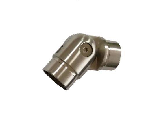 Discount Price Bathroom Household Plumbing Fitting - Die Casting Stainless Steel 304 Round Adjustable Handrail Elbow for Window Hotel Use – Junya