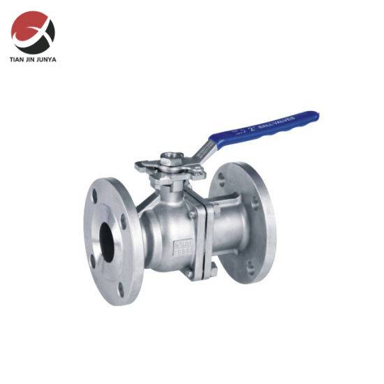 1"Inch Factroy Direct Investment Casting CF8/CF8m Stainless Steel Flanged Ball Valve 2 Inch Operating by Handle Plumbing Accessories