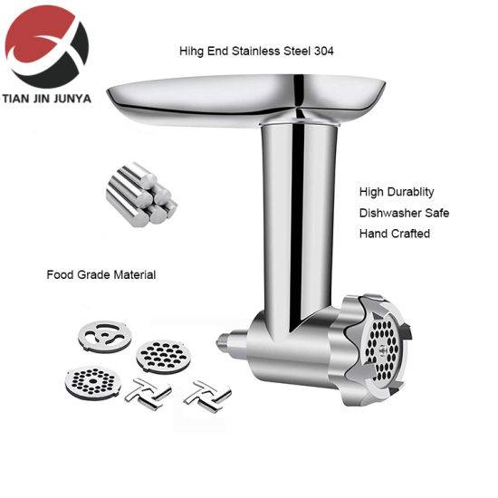 China Cheap price Furniture Fitting - Lost Wax Precision Investment Casting Stainless Steel 304 Mirror Polishing Surface for Household Meat Grinder Spare Parts – Junya
