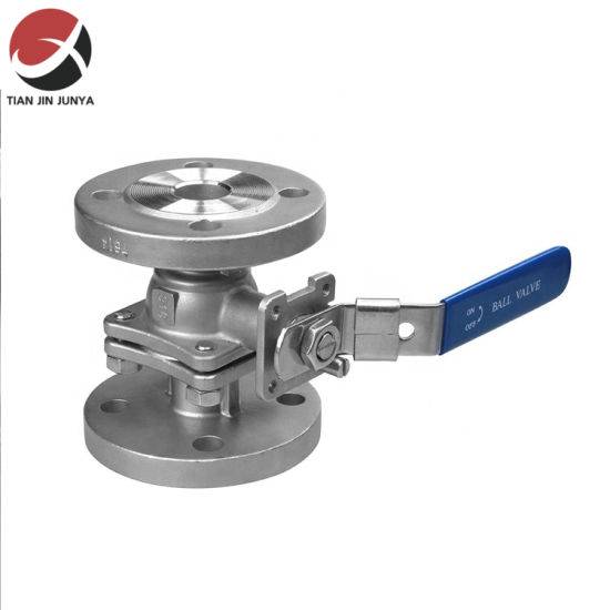 2PC Ball Valve Flanged End Stainless Steel