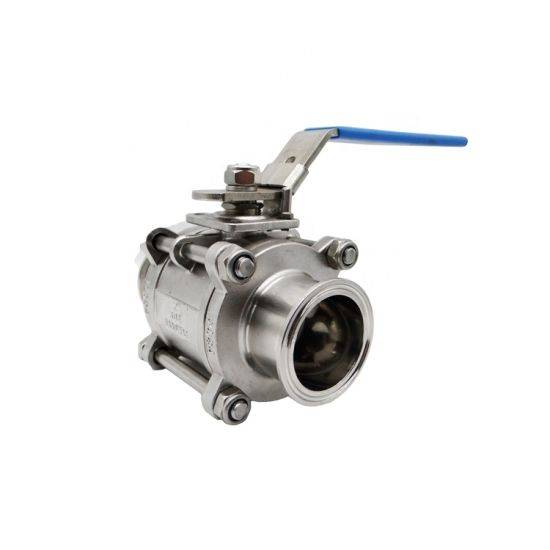 OEM Factory for Hydraulic Ball Valve - 1/2" Inch Jy Sanitary Stainless Steel SS316L Clamp/Welding Three-Piece Ball Valve Butt Weld 3PC Ball Valve for Wog – Junya