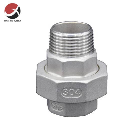 High Performance Sanitary Fittings - OEM Manufacturer Stainless Steel Union Female Male Thread Casting Pipe Fitting Plumbing Bathroom Toilet Accessories – Junya
