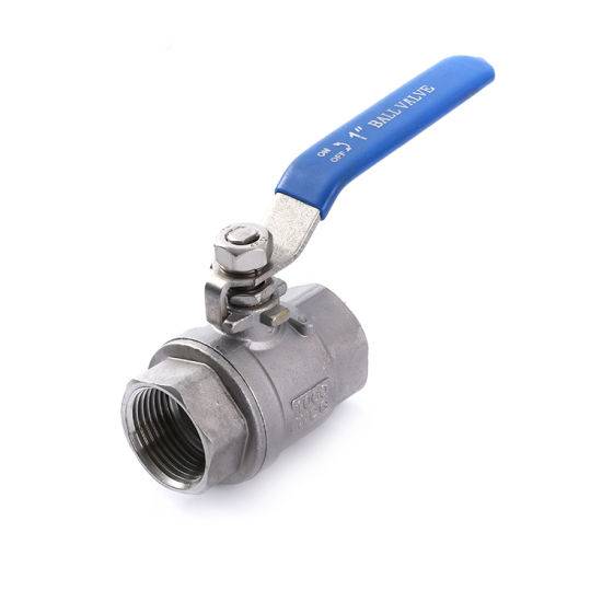 Factory wholesale Hydraulic Counterbalance Valve - 304 316 Stainless Steel Pipe Fitting 2PC Female Threaded 21/2" Inch Ball Valve – Junya