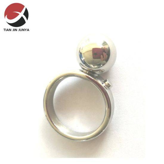 Wholesale Equipment Parts Precision Casting Machine Part - Investment Casting Stainless Steel 304 Polished Ring – Junya