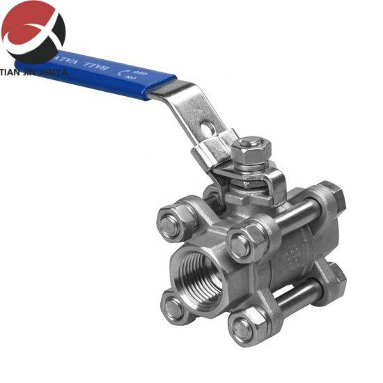 1/2high Quality Factory Direct Stainless Steel 316 304 Thread 3PC Long 3202-M3 Ball Valve