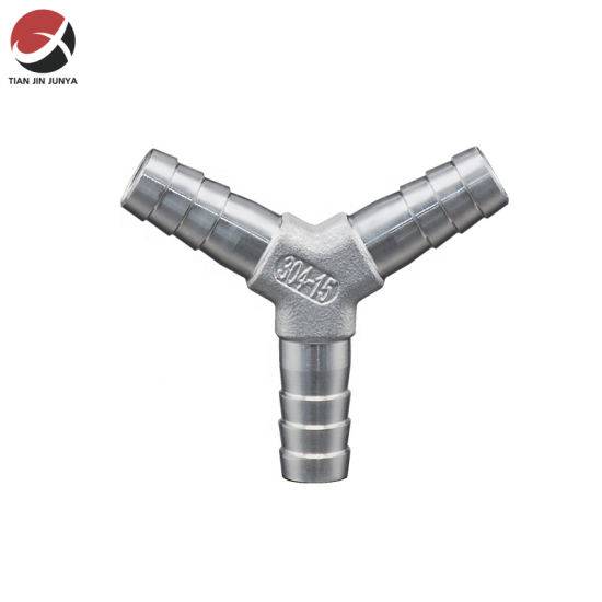 Free sample for Hardware And Fittings - Junya Customezing JIS DIN Amse Stainless Steel 304 316 Thread Casting Pipe Fitting Y Type Hose Joint Connector Combination – Junya