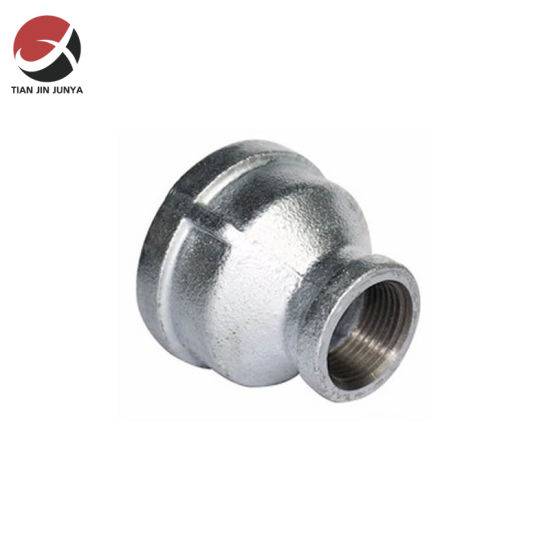 3/4*3/8 316investment Casting Stainless Steel NPT Threaded Reducing Socket Banded Stainless Steel Pipe Fittings Lost Wax Casting