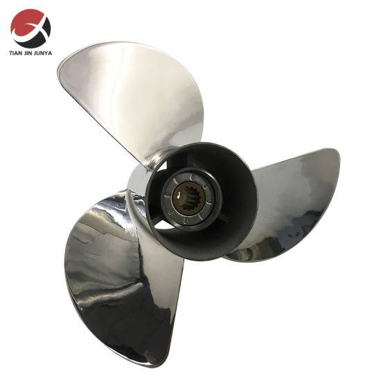 OEM Supplier High Performance Investment Casting Staineless Steel 304/316 Outboard Motor Propeller Used in Boat, Ship, Marine, Water, Pump