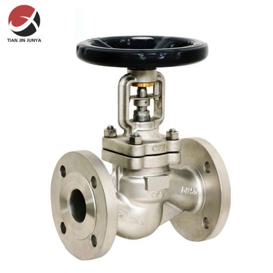 Junya Factory Direct Stainless Steel Pn40/Pn25/Pn16 Bellow Seal Globe Valve/ Rotary Valve/ Safety Valve/ Float Valve Used in Water Oil Gas Plumbing Accessories