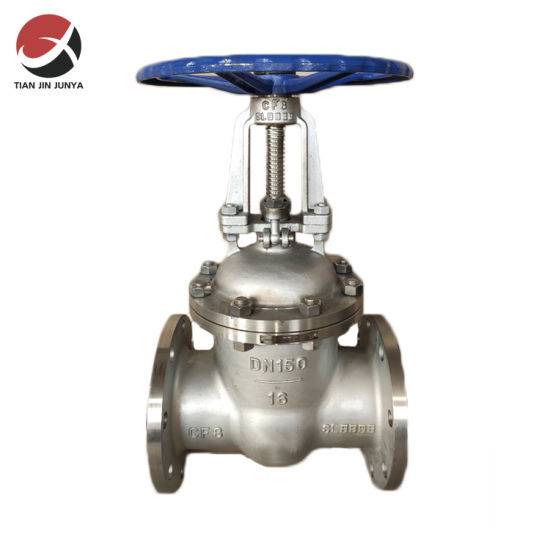 DN150 ANSI/JIS/DIN Manufacturer Handle Lever Standard Stainless Steel 304/316 Factory Direct Customized Rising Stem Gate Valve for Water, Oil, Gas and Acid